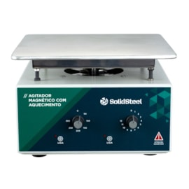 AGITADOR MAGNÉTICO COM AQUECIMENTO ANALÓGICO SSAGa 10L Voltagem:220V