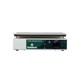 CHAPA AQUECEDORA DIGITAL ATÉ 350ºC POTÊNCIA 1100W- ALUMÍNIO 30x40 cm VOLTAGEM:110V
