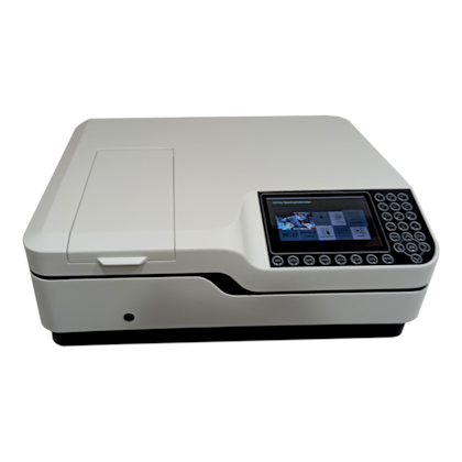 Espectrofotômetro com faixa UV-VIS Faixa: 190 ~ 1100nm - Duplo Feixe e banda de 2nm IL-0082-Y-NM-BI