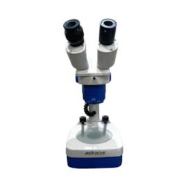 Estereomicroscópio Binocular com aumento de 80x sem Zoom Iluminação de LED - Biofocus XT-3L-NM-BI